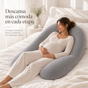 Brunito™ CozyNest | Almohada de Embarazo Ergonómica en U