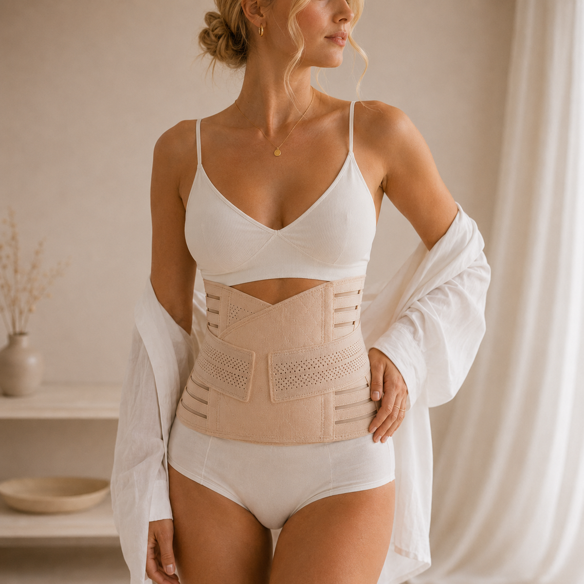 Brunito™ RecoveryFit | Faja Posparto de Recuperación y Soporte Abdominal
