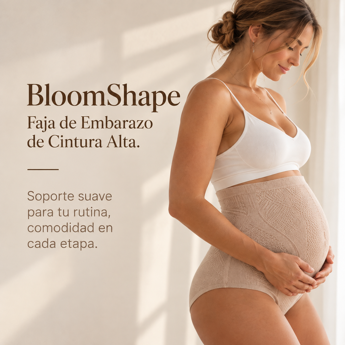Brunito™ BloomShape | Faja de Embarazo de Cintura Alta