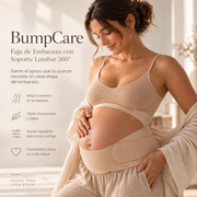 Brunito™ BumpCare | Faja de Embarazo con Soporte Lumbar 360°