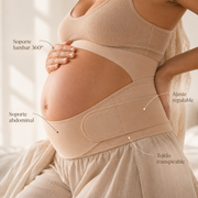 Brunito™ BumpCare | Faja de Embarazo con Soporte Lumbar 360°