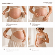 Brunito™ BumpCare | Faja de Embarazo con Soporte Lumbar 360°