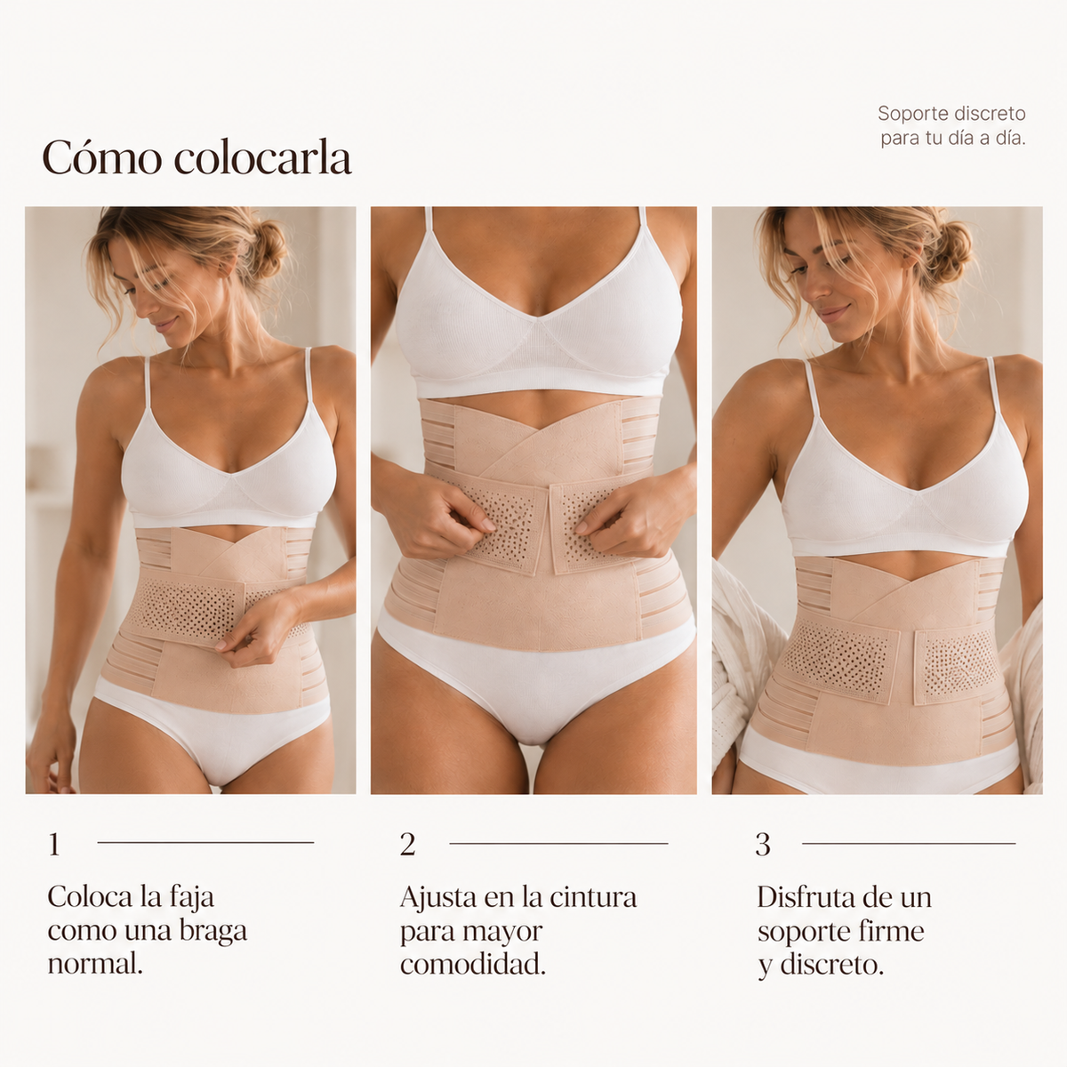 Brunito™ RecoveryFit | Faja Posparto de Recuperación y Soporte Abdominal