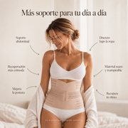 Brunito™ RecoveryFit | Faja Posparto de Recuperación y Soporte Abdominal