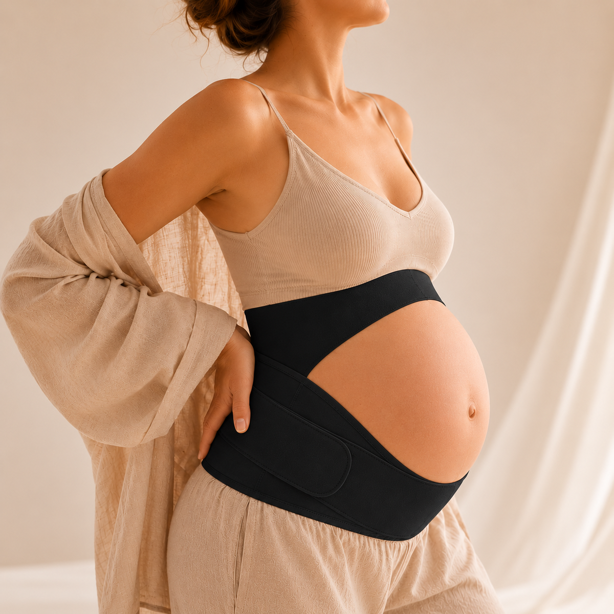 Brunito™ BumpCare | Faja de Embarazo con Soporte Lumbar 360°