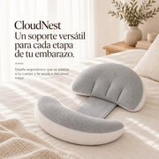 Brunito™ CloudNest | Cojín de Embarazo Ergonómico