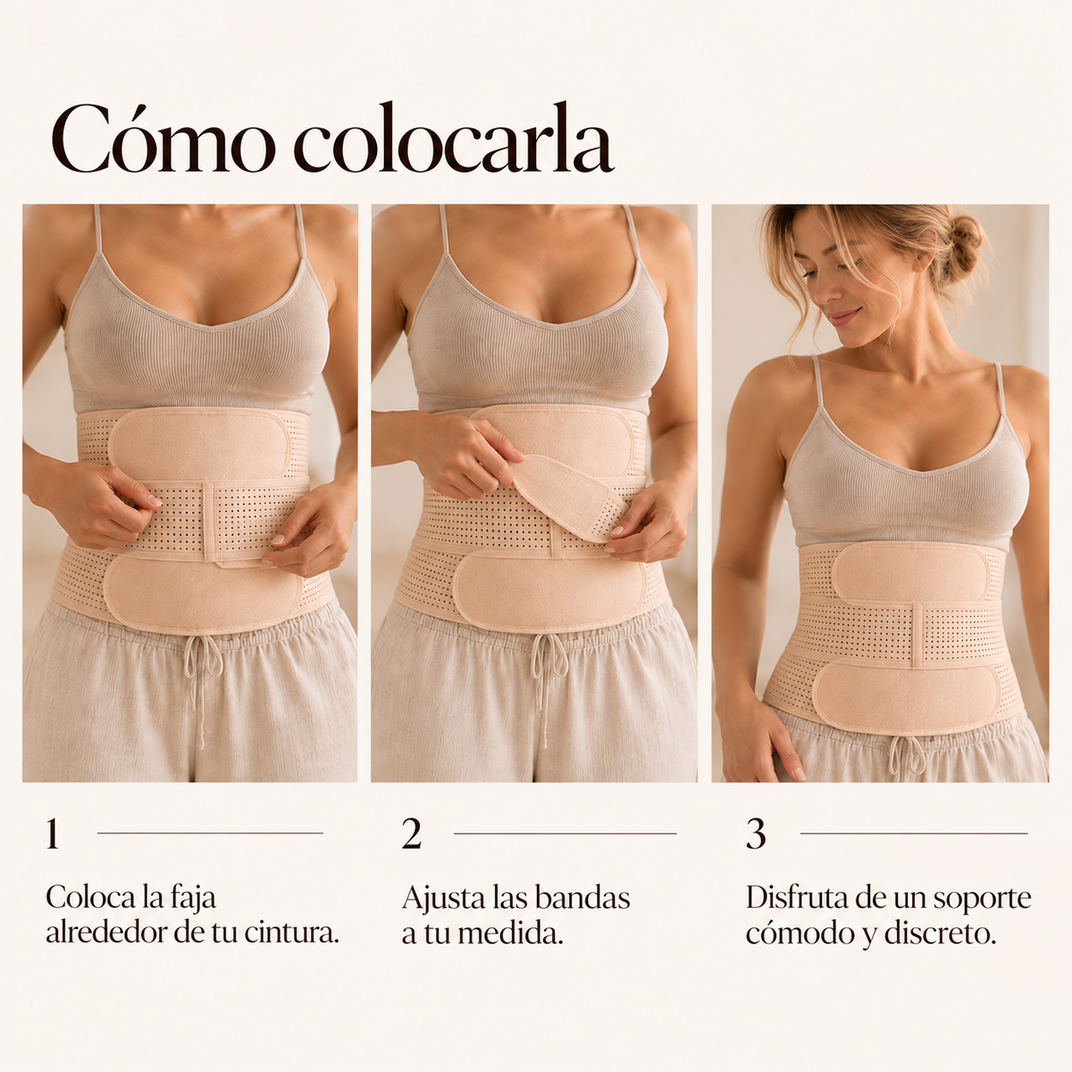 Brunito™ RestoreWrap | Faja Postparto de Recuperación