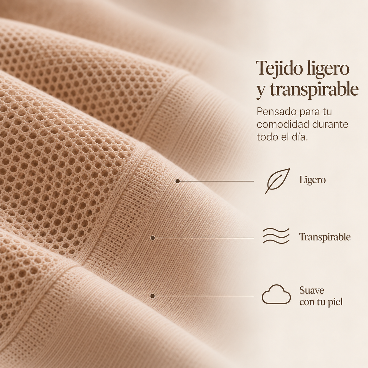 BumpWear — Tejido ligero y transpirable