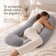 Brunito™ CozyNest | Almohada de Embarazo Ergonómica en U